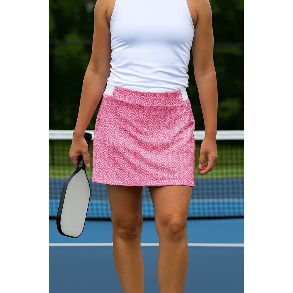 Stella Parker Sport Pull-On Skort Size XL  Icy Pink UPF 50+